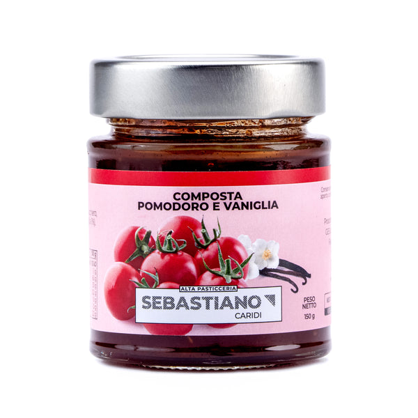 Composta pomodoro e vaniglia