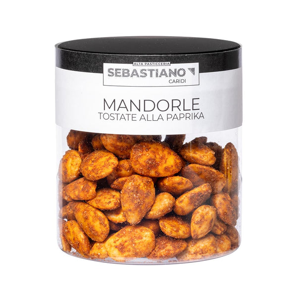 Mandorle tostate alla paprika